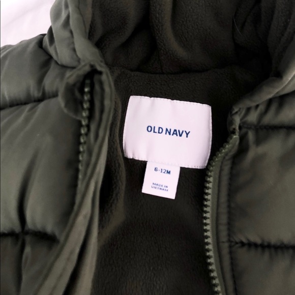 Two Winter Coats Size 12 Mo Old Navy + Cat & Jack - Picture 3 of 11